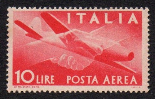 Repubblica 1946 posta - posta, aerea