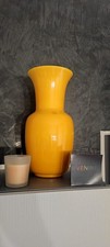 Venini 96 vaso Opalino Colore Ambra