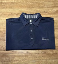 FootJoy Navy Uomo L Golf Polo