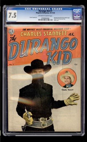 Durango kid 1949 cgc 7 - durango,
