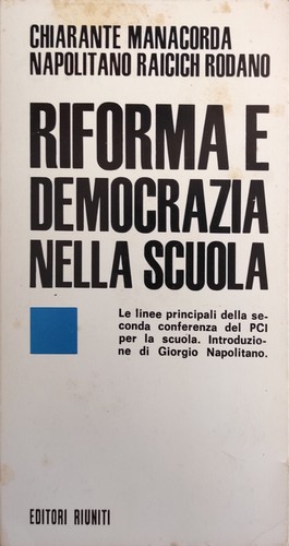 Chiarante giuseppe manacorda - giuseppe,