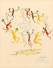 2 stampe Pablo Picasso: Round of Youth & Dove: stampa artistica di qualità archivistica