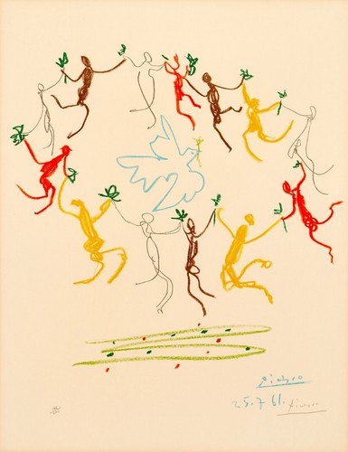 Stampe pablo picasso round - picasso:,