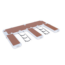 Piattaforma gonfiabile doppia