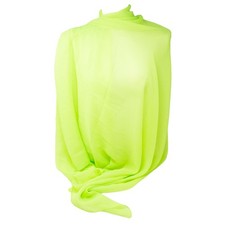 Stola donna gialla chiffon
