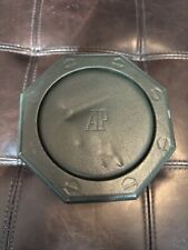 Scatola orologio vintage Audemars Piguet ottagonale pelle verde rovere reale
