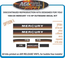 1984 1985 MERCURY 115 hp