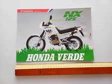HONDA NX 125 1991 depliant ITALIANO originale