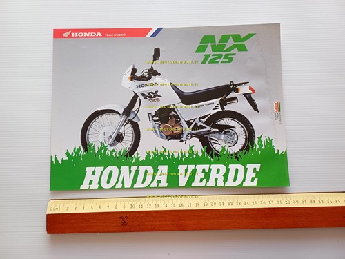 Honda 125 1991 depliant - nx,