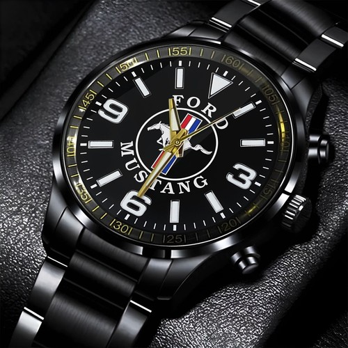 Orologio ford mustang logo - orologio,