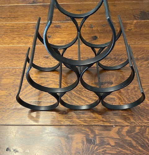 Portabottiglie metallo 6 - in,