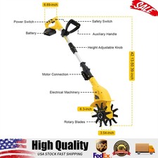 Motocoltivatore elettrico da