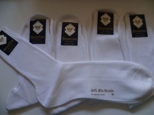 5 PAIA CALZE CORTE UOMO BIANCO