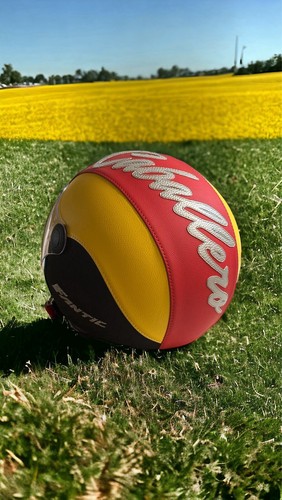 Casco vintage pelle - casco, in