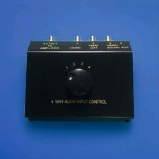 Audio controller 4 canali in ingresso (commutatore audio a 4 vie)