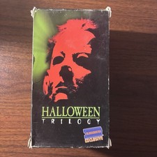 Halloween trilogy vhs - halloween,