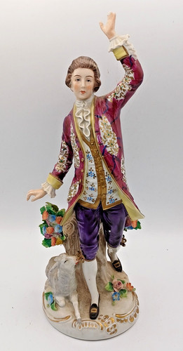 Sitzendorf porcelain figurine - porcelain,