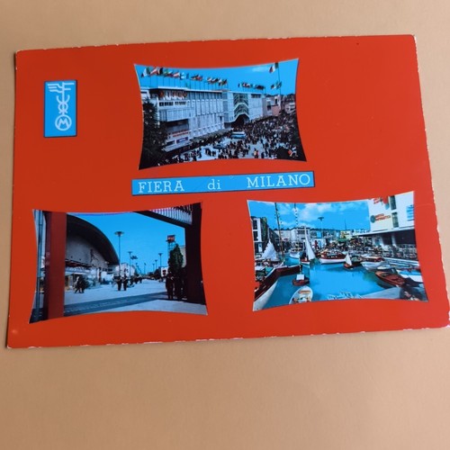 Fiera milano cartolina - fiera,