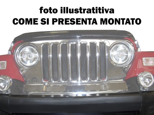 Paraurti alluminio jeep - paraurti,