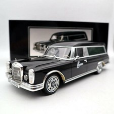 1/18 SCHUCO Mercedes-Benz 600 HEARSE FUNERAL CAR 1965 CARRO FUNEBRE giocattoli modelli