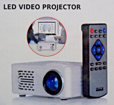 Video-Proiettore a LED LTC VP30-BAT Batteria Telecomando USB-Tf-Av-Audio NUOVO