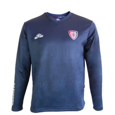 Felpa Allenamento. Merchandising Ufficiale Cagliari Calcio 2023/2024