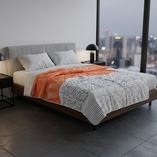 Copriletto trapuntato