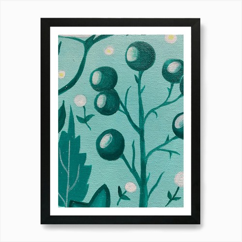 Stampa artistica bacche - , e