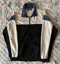 KAPPA GIACCA TUTA UOMO TAGLIA XL COLORE NERO-BEIGE-AZZURRO OTTIMO STATO