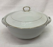 Zuppiera con coperchio Richard Ginori per Ariston in porcellana 34-18 bianca