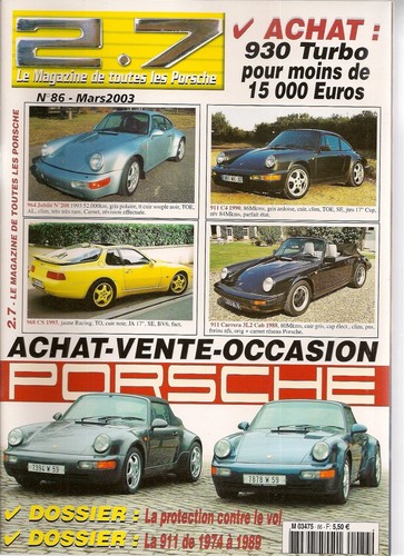 Porsche 930 turbo 3 - turbo, 3.0