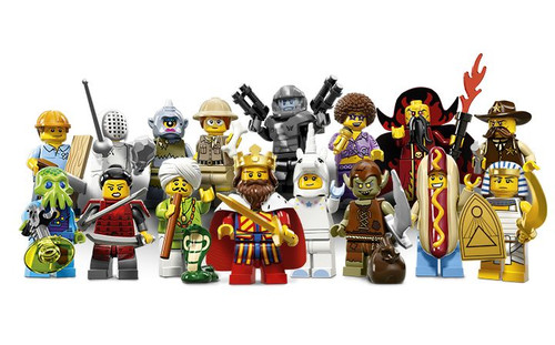 Lego minifigures serie - minifigures,