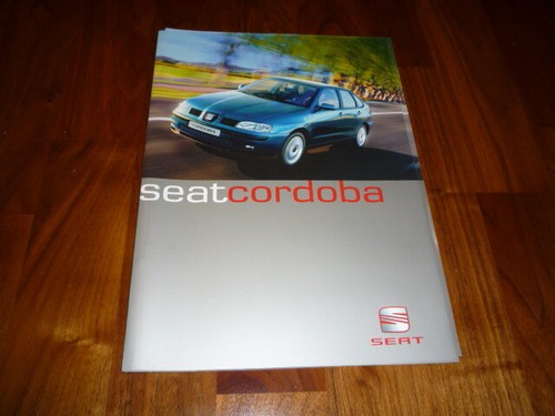 Brochure seat cordoba - brochure, 08/1999