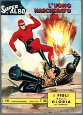 Super Albo 166 L'Uomo Mascherato Phantom Fratelli Spada 1966