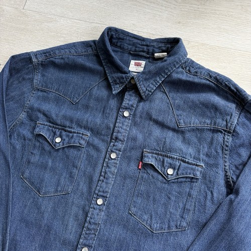 Levi camicia denim uomo - camicia,