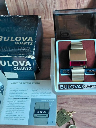 Vintage bulova computron led - computron,