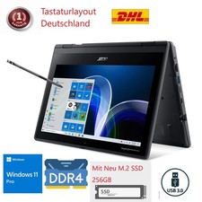 Acer TravelMate Spin B3 computer portatile convertibile 11,6 pollici HD touchscreen Win11 pro