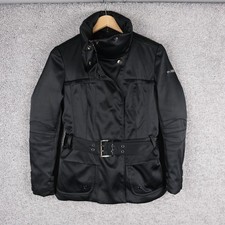 PEUTEREY CINTHIA WOMEN'S GLOSSY BLACK JACKET size 42 SMALL or UK 10 BLETED GOOSE