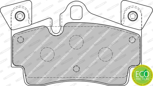 Kit pastiglie freno posteriore
