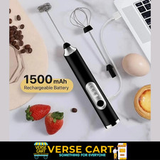 Frusta montalatte caffè