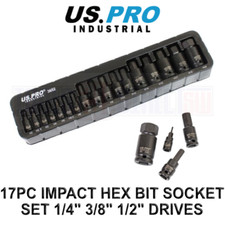 US PRO INDUSTRIAL 17PC Set di