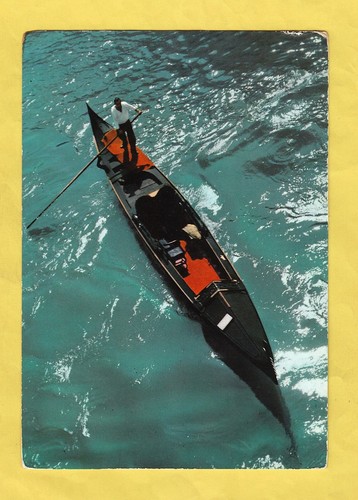 Venezia gondola viaggiata - gondola,