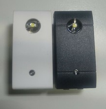 Lampada emergenza led + Luce segnapasso - 1 posto - Bticino Vimar Gewiss + altri