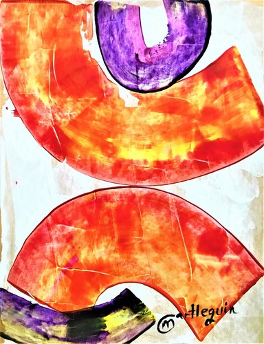 Arte astratta quadro moderno - astratta,