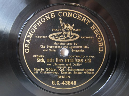 78rpm marie goetze sings - 78rpm,