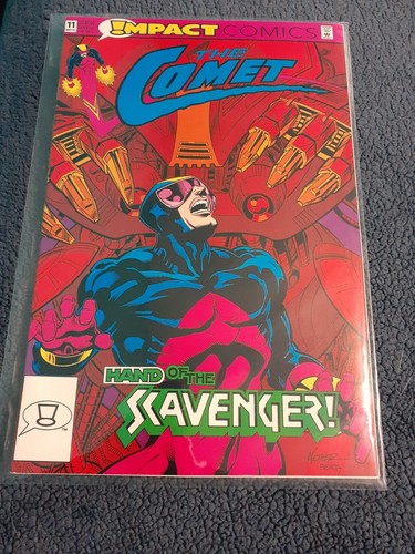 The comet impact comics dc - comet,