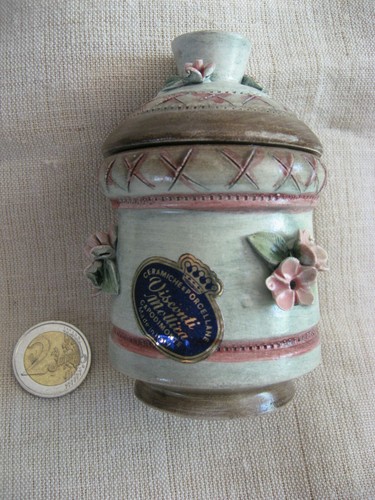 Potiche scatolina con fiori - potiche,