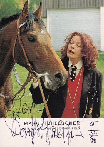 Autografo margot hielscher - -,
