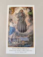 Santa Maria Bertilla, Holy Card, Preghiera di Annalisa Bordignon, Treviso