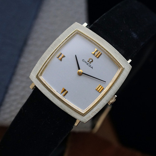 Omega vintage 14k bicolore - 14k,